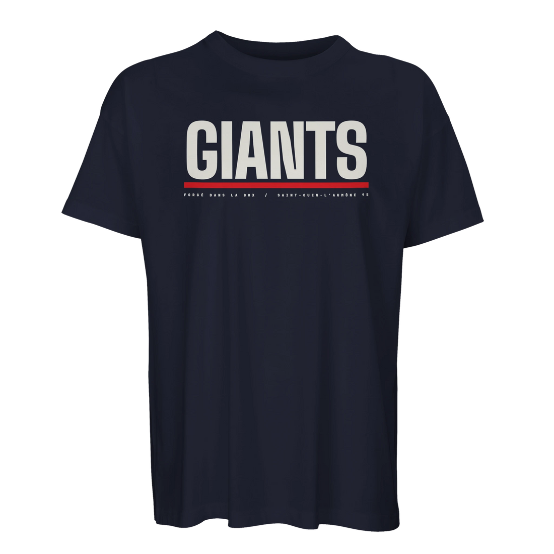 T-shirt oversized GIANTS 95 Giants Supply — coton biologique, coupe oversized