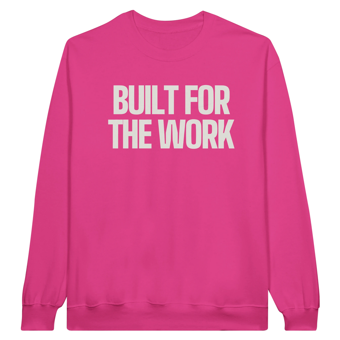 Sweat crewneck BUILT FOR THE WORK — épaules tombées, coupe décontractée